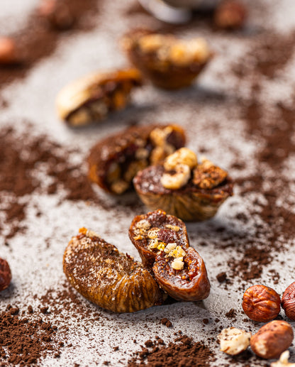 Coffret 5 . FIGUES ENROBÉES 32 pièces
