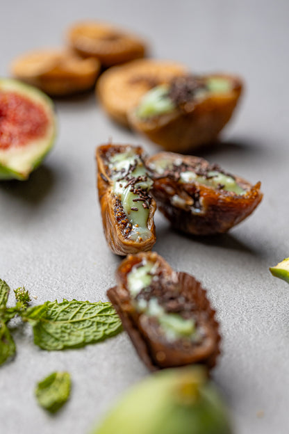 Coffret 5 . FIGUES ENROBÉES 32 pièces