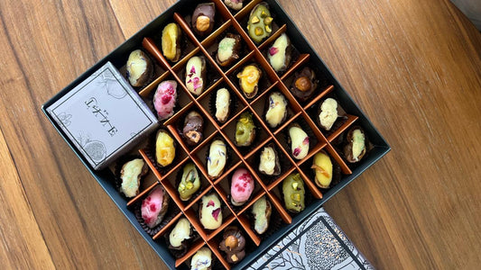 Coffret 5 . FIGUES ENROBÉES 32 pièces